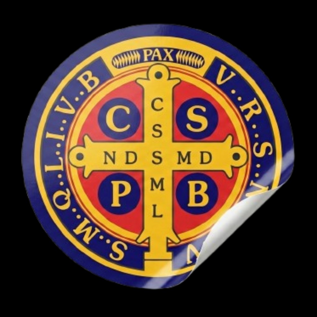 Adesivo da medalha de São Bento